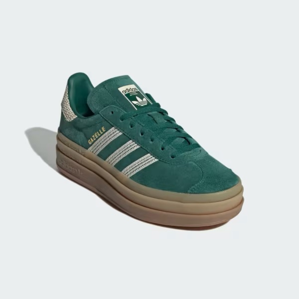 Adidas Gazelle Bold "Collegiate Green Gum”